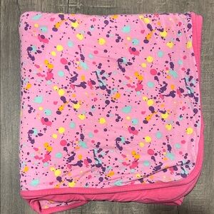 Little Sleepies Colorful Paint party cloud Blanket